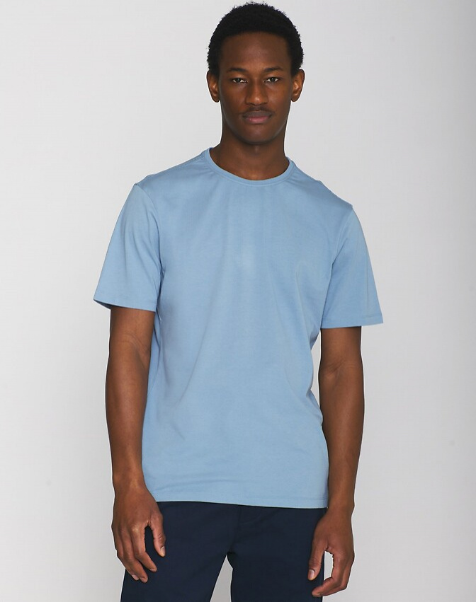Basic Tee - hellblau