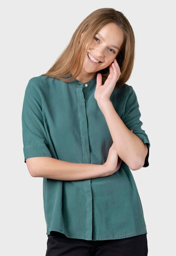 Bluse "Solrun" - moss green
