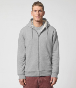 Zipper "Hygger" - heather grey