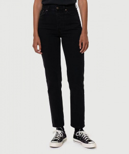 Nudie Jeans "Breezy Britt" (vegan) - aged black