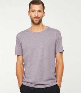 T-Shirt "Bay" - gray lilac