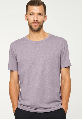 T-Shirt "Bay" - gray lilac T-Shirt "Bay" - gray lilac