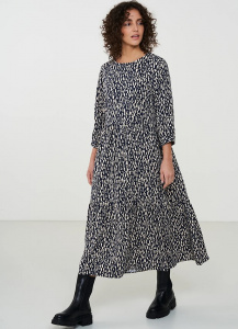 Dress "Pea Snippets" - dark navy