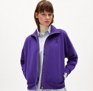 Sweatjacke "Cinciaa" - indigo lilac