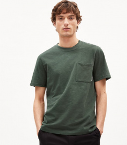 T-Shirt "Bazaao Flamé" - boreal green