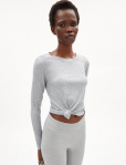 Longsleeve "Jaaleaa" - grey melange