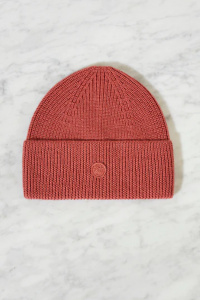 Woll-Beanie "Tok" - marsala