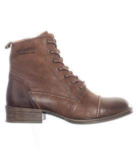 Ten Points Ankle Boot "Pandora" - nutbrown