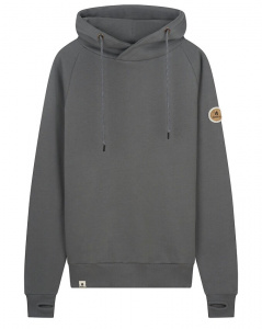 Hoodie "Cova" - smoked pearl