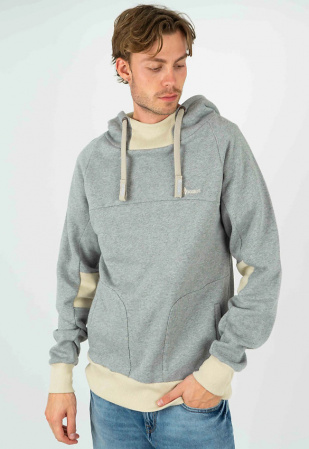 Hoodie "Storm" - ash/oyster grey