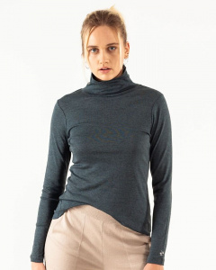 Roll Neck Longsleeve - pine