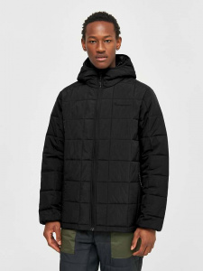 Quilted Padded Jacket - schwarz