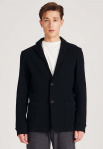 Givn Piqué Blazer "Bent" - black