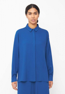 Givn Bluse "Iva" - deep blue
