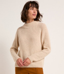 Lanius "Chunky Knit Sweater from Wool and Cashmere" - sahara mel