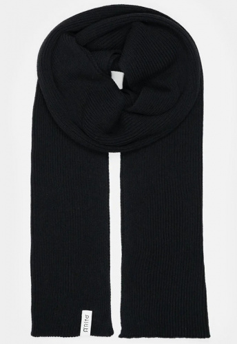 Strick-Schal "Deborah" - nero lavagna