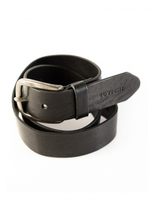 Kuyichi Leder-Gürtel "Dean" - black