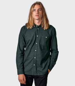 Flanell-Hemd "Benjamin Lumber" - olive