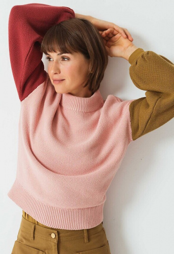 Strickpullover "Aitza" - blush pink