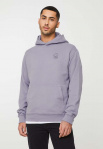 Hoodie "Olive Smiley" - gray lilac