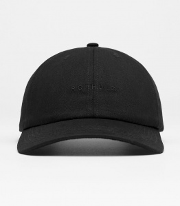 Rotholz "Logo Dad Cap" - schwarz