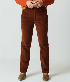 Curderoy Pants "Karlota" - brown