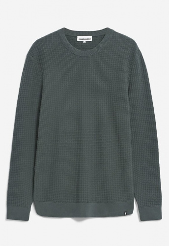 Strickpullover "Graanmo" - space steel