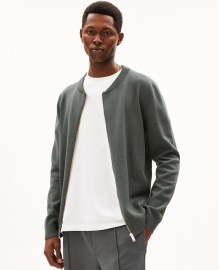 Strick-Cardigan "Agaamon" - space steel Strick-Cardigan "Agaamon" - space steel