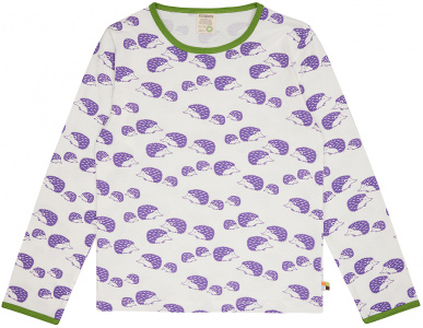 Printed Longsleeve Shirt - violet