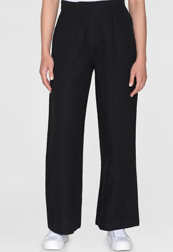 Leinen-Hose "Posey" - schwarz