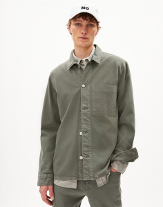 Overshirt "Faarn GMT Dye" - grey green