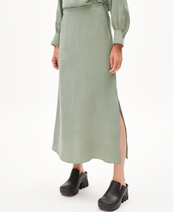 Woven Skirt "Milajaa" - grey green