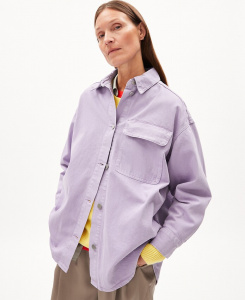 Overshirt "Taale GMT Dye"- lavender light