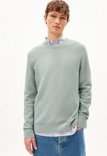 Strickpullover "Graanmo" - morning dew