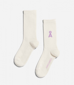 Socken "Saamus Bold" - oatmilk/lavender light