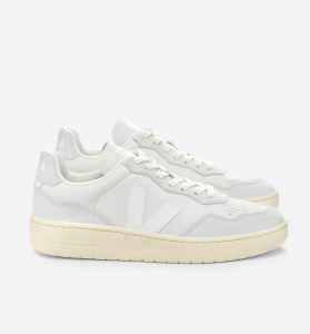 Veja "V-90 O.T. Leather" - gravel white