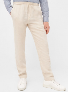 Givn Linen Pants "GBEric" - beige