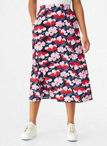 Givn Skirt "GBVana" - red/pink flowers