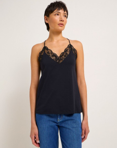 Lanius "Lace Top" - black