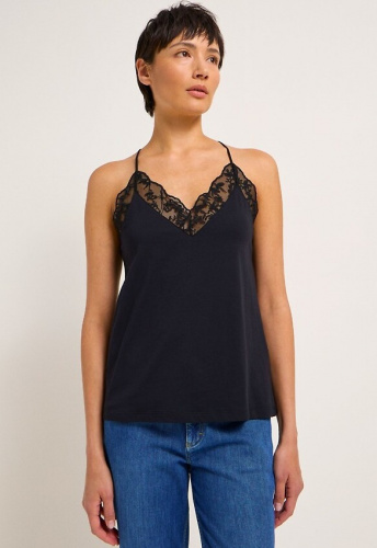 Lanius "Lace Top" - black