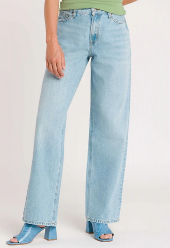 K.O.I. Jeans "Joan" (vegan) - blue reef super light used