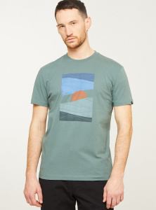 T-Shirt "Agave Waves" - eukalyptus