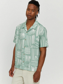 Honolulu Shirt - cobalt green