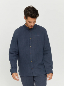 Linen Shirt "Altona" - ink blue