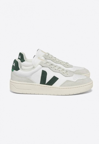 Veja "V-90 O.T. Leather" - extra white cyprus