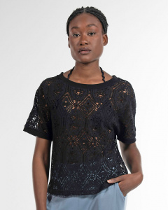 Lace Shirt - schwarz