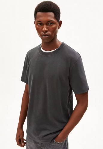 Heavyweight -Shirt "Maarkos" - graphite