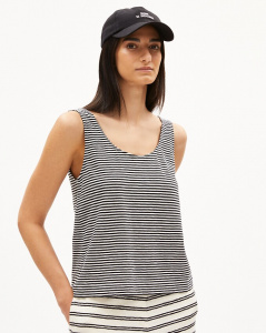 Top "Minaami Lita" - black/oatmilk Top "Minaami Lita" - black/oatmilk