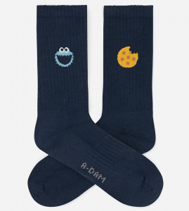 Crew Socks "Cookie Monster" - navy