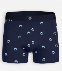 Boxer-Brief "Navy Cookie Monster"